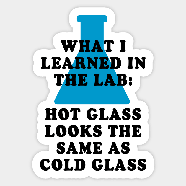 Chemistry Lab Glass Sticker by oddmatter